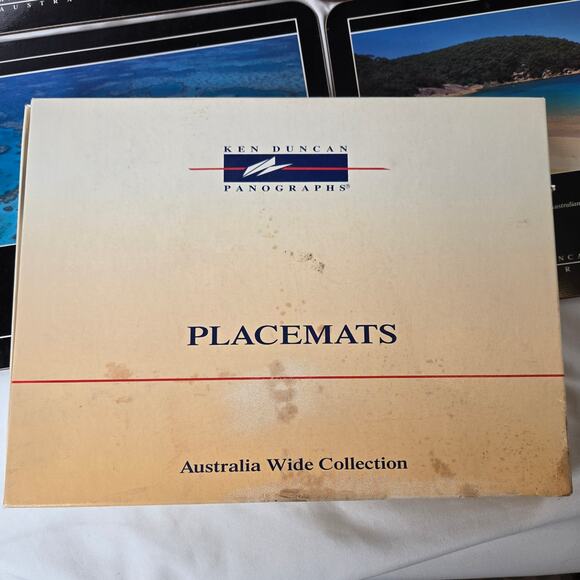 Jason Products Ken Duncan panograph scenes Australia Wide Collection 6 placemats - Picture 3 of 15